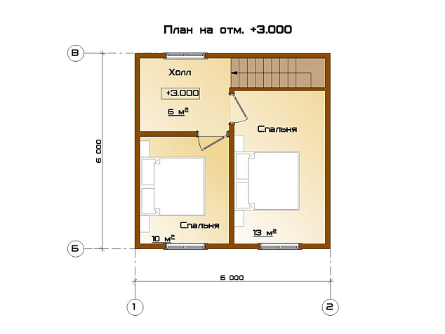 Этаж 2 планировка